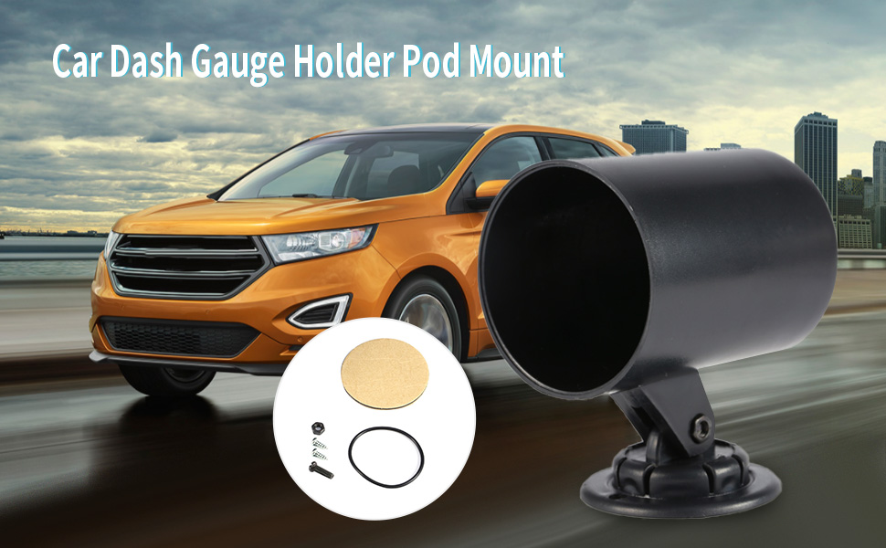 52mm Gauge Cup, Universal Gauge Pod Dash Mount Dashboard Gauge Mount