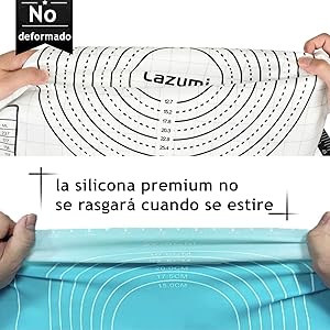 Nuestra silicona premium no se rasgará cuando se estire.