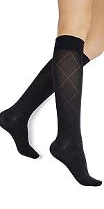 opaque diamond socks