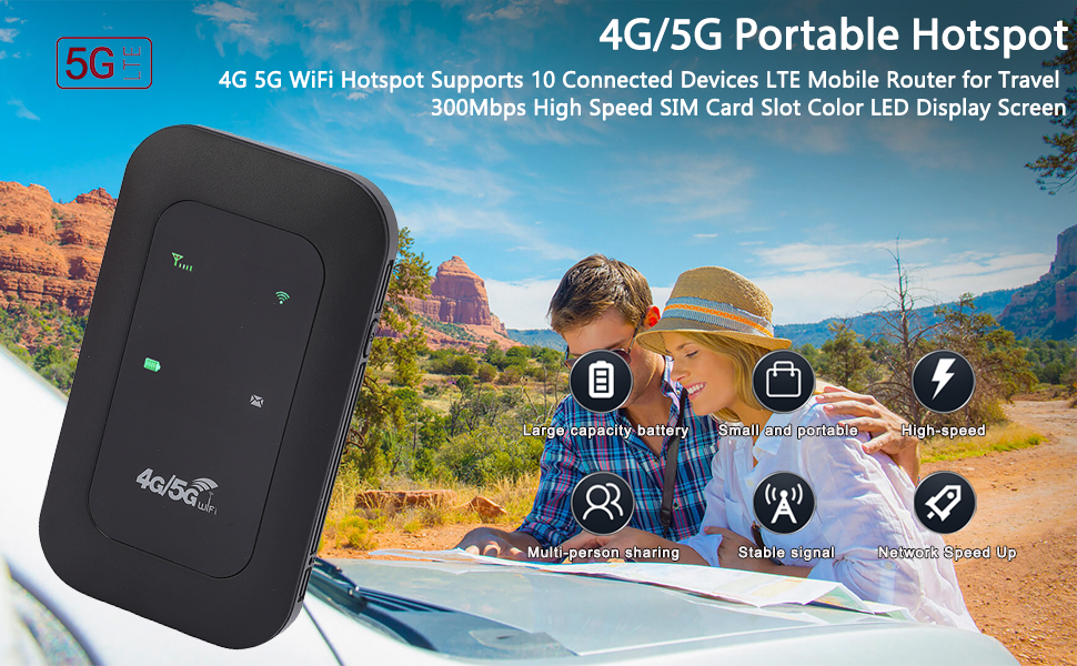 4G/5G Portable Hotspot