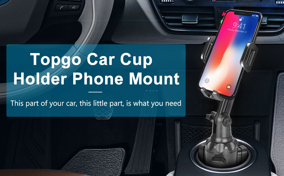 TOPGO Car Cup Holder Phone Mount