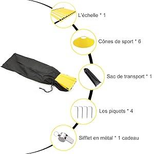 Echelle De Rythme Echelle Entrainement Football De Rythme Echelle De Rythme Echelle Agilite Pour Les Exercices De Vitesse Et De Coordination 6m 12 Feuilles 6 Cones 4 Clous Metal Amazon Fr Sports Echelle De Rythme Echelle Entrainement Football De Rythme Echelle De Rythme Echelle Agilite Pour Les Exercices De Vitesse Et De Coordination 6m 12 Feuilles 6 Cones 4 Clous Metal Amazon Fr Sports