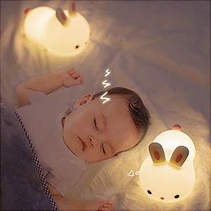 Veilleuse Enfant,Veilleuse Bébé,Veilleuse Enfant Rechargeable,Veilleuse Bebe LED Lapin Tactile,Veilleuse Portable Silicone Nuit Fille Garcon Adulte,Lampe Veilleuse USB Miffy,Cadeau Bebe Fille Garcon 15 rabbit