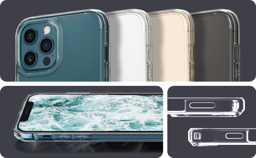 ❤️Spigen iPhone 12 Pro Max ケース クリア　透明 Amazon.co.jp: Spigen iPhone12Pro Max ケース クリア 耐衝撃 米