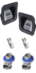 dodge ram led license plate light lamp socket