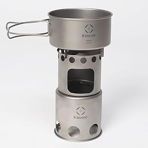 Amazon | S'more(スモア) Titanium Chimni キャンプ ストーブ