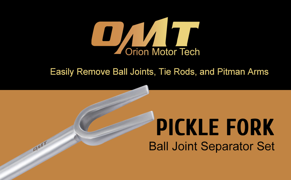 Orion Motor Tech 5Piece Pickle Fork Tool Set Ball Joint