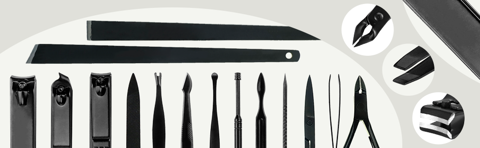 Professional Manicure Pedicure Set