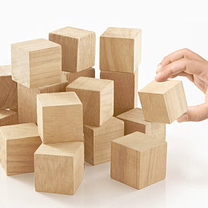 LATTCURE Zahnbox Holz Milchzähne Box