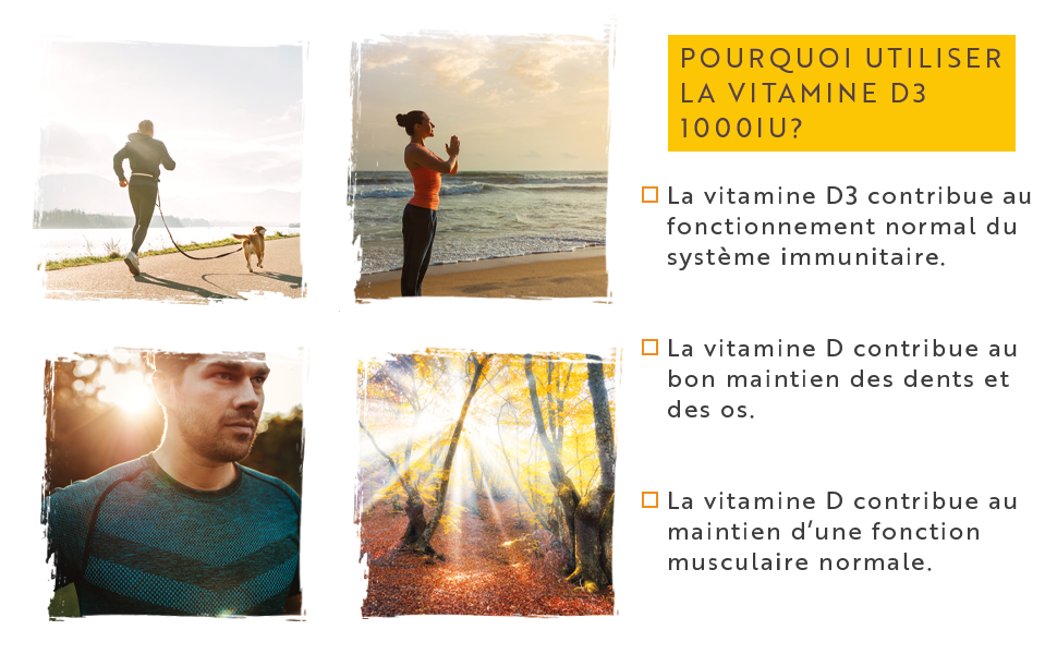 Vitamine D3 1000 IU