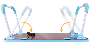 laptop bed table built-in drawer portable bed table with cup holder lap desk folding 