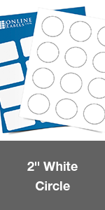 blank circle round labels