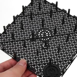 Amazon | SEWOART 10個 PVCフィルタープレート 底面フィルター