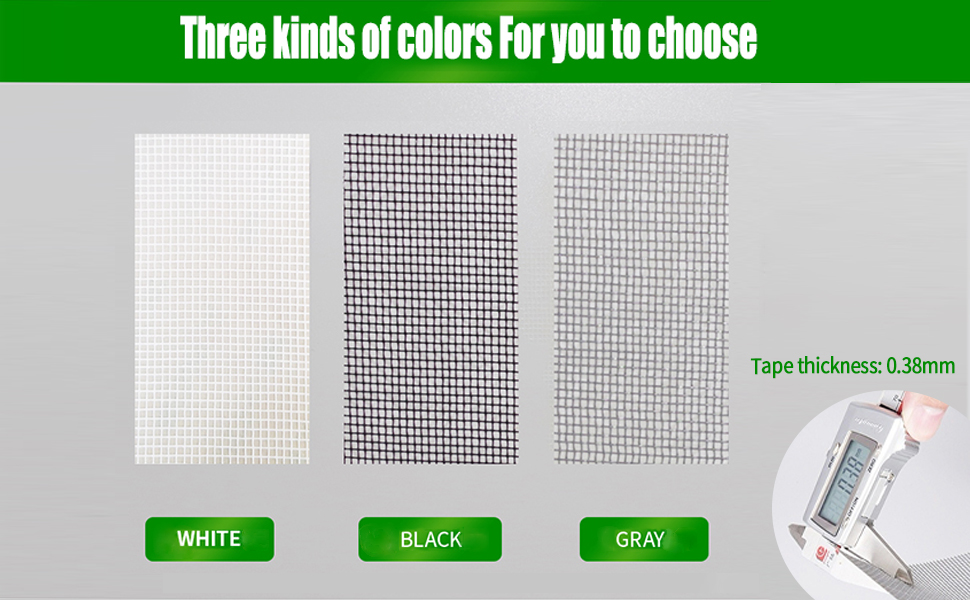 Loboo Idea Window Screen Repair Kit Tape. Strong Adhesive & Waterproof