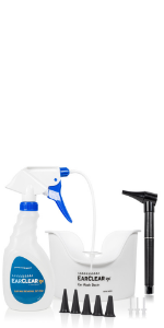 EarClear Rx Ear Wash System with Flexible Tip with Otoscope
