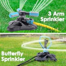 Comes with 2 types of sprinkler head