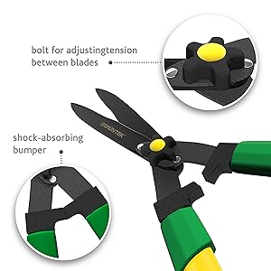 GRÜNTEK HEDGE SHEARS GRUNTEK GRUENTEK