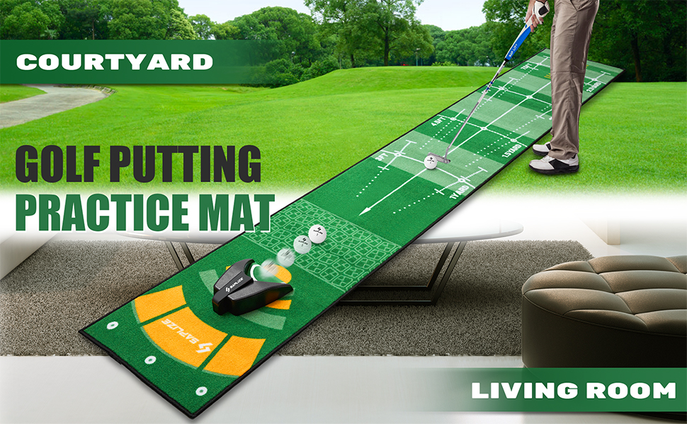 GOLF PUTTING MAT