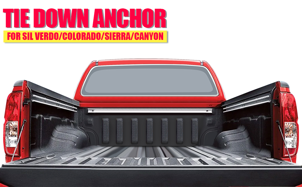 Amazon Com Suzco 2 Pack Anchor Truck Bed Stake Pockets Set Side Wall Tie Downs Cargo Anchor Fits 07 19 Chevy Silverado I 07 19 Gmc Sierra I 07 19 Chevy Colorado I 07 19 Gmc Canyon 2 Packs Automotive