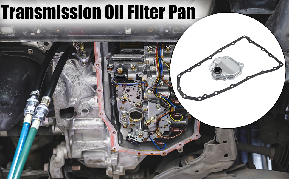 uxcell 1 Set No.3172829X0A Transmission Filter Oil Pan