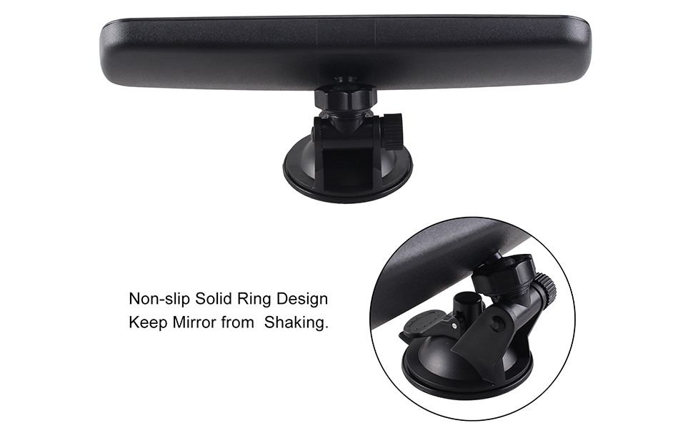 heart horse rearview mirror anti shake