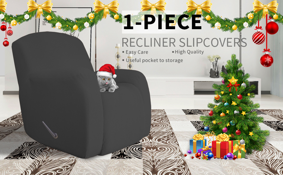 EasyGoing Oversized Recliner Stretch Sofa Slipcover Sofa Cover 1 Piece Furniture