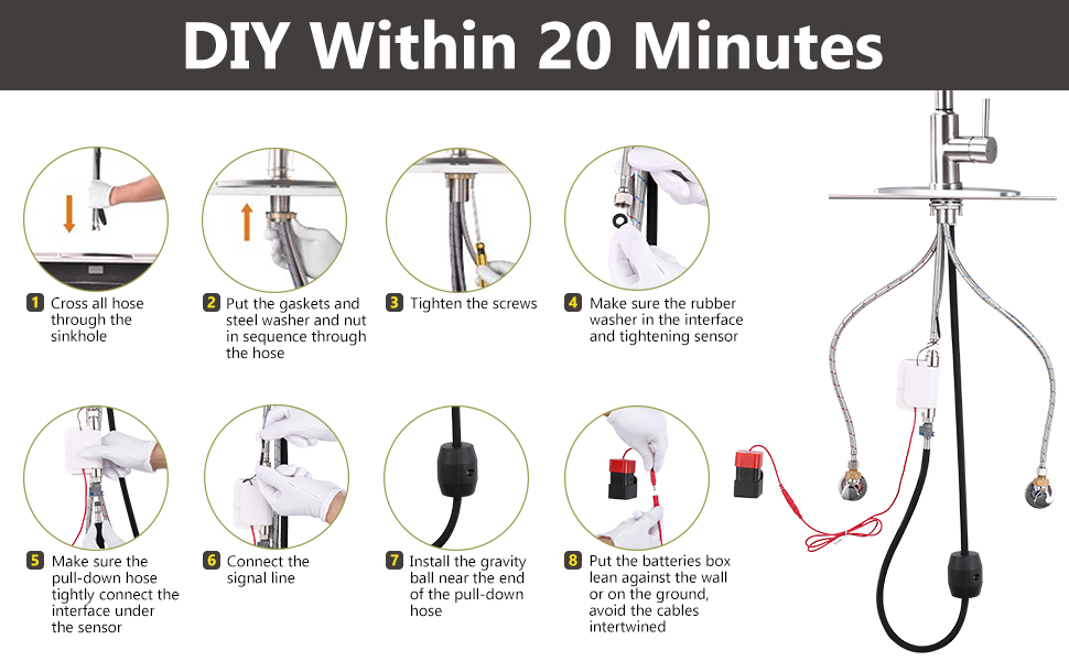 Smart Touch Sensor Faucet