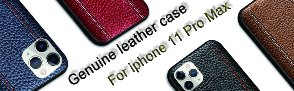 iphone 11 pro max leather case