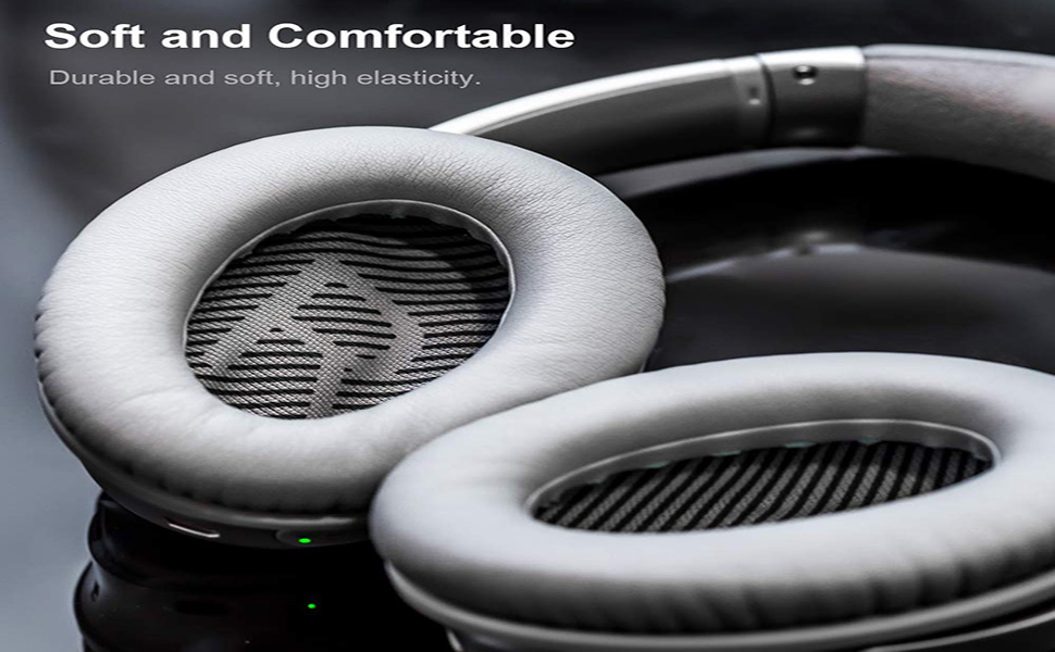 Techzere Replacement Ear Cushions Pads Ear Cup Cover for Bose QC35