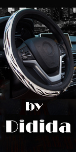black steering wheel cover crystal diamond bling bling pu leather