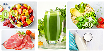 Meaure for Different Food