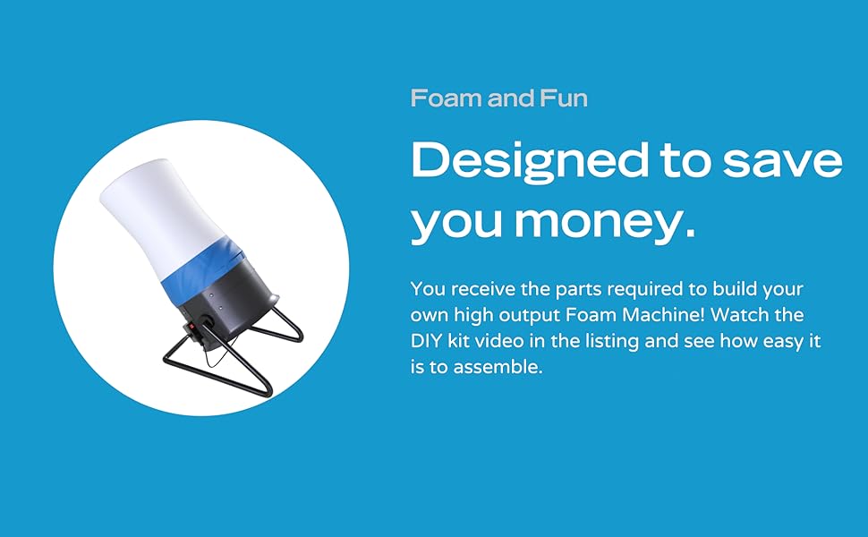 DIY Foam Machine Kit With Pump Amazon.ca Musical Instruments, Stage