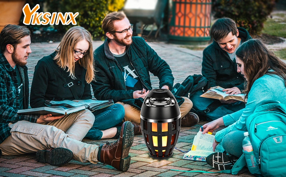 Tiki Torch tiki tunes Outdoor Bluetooth Speakers set