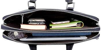 Amazon.co.jp: FSDWG ビジネスバッグ レザー A4サイズ対応 防水