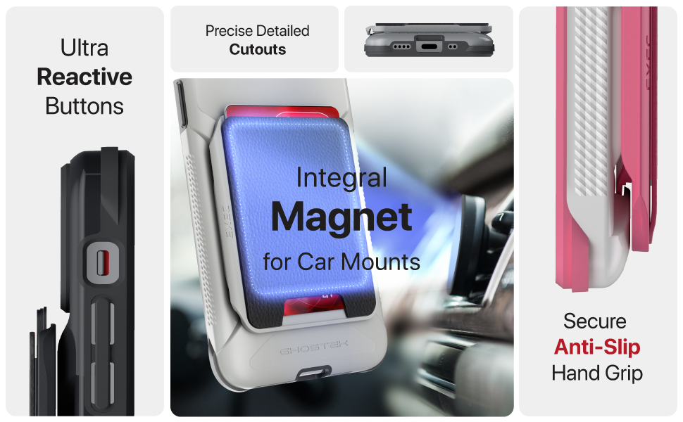 Ghostek Exec Wallet Designed for iPhone 12 Mini