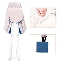 COSTWAY Lettino Da Viaggio, Pieghevole Culla Neonato Con Borsa, Funzione A Dondolo, Materasso Inclusa, 0-15 Kg, 91 X 56 X 70 Cm (Grigio) 14 4