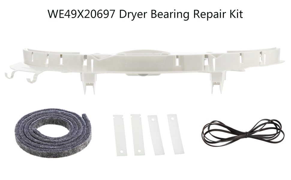 WE49X20697 Dryer Bearing Repair Kit compatible with ge