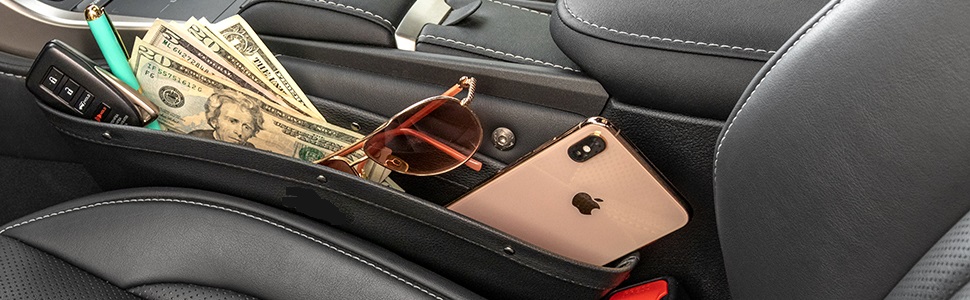 car seat organiser car storage amaze seat gap filler pocket for car new xuv 500 accessories interior