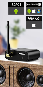 Bluetooth 5.0 Audio Receiver