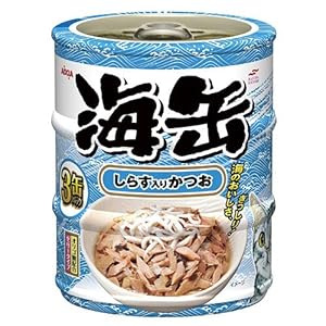 アイシア　黒缶　かつお　シラス入かつお　ささみ入かつお　28本 Amazon.co.jp: アイシア 黒缶 3P (160g×3缶パック) 3種 (かつお