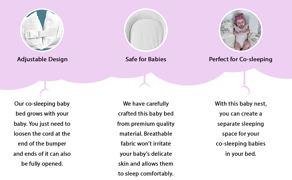 Baby Lounger & Nest for Newborn 9 Newborn infant bassinet