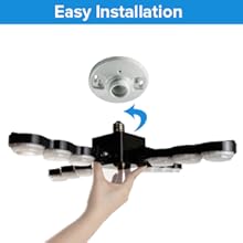 led adjustable bright daylight 5000K E26 led bulbs light garages warehouses basements 400W