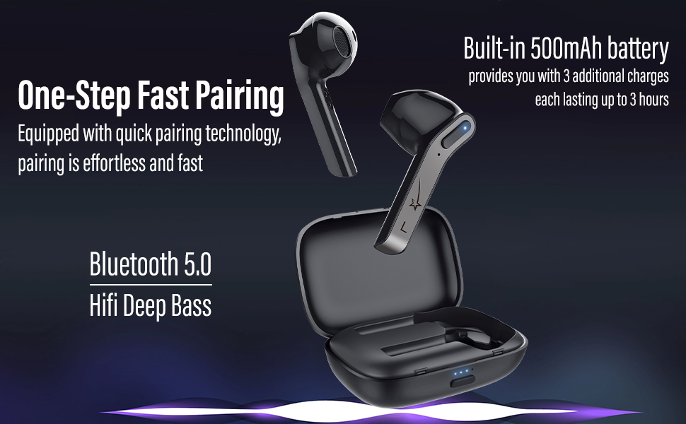 Laud Wireless Earbuds Bluetooth 5.0 Headphones True