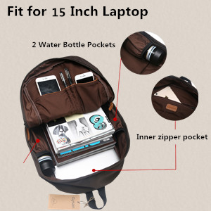 Gysan waterproof travel laptop backpack Clearance