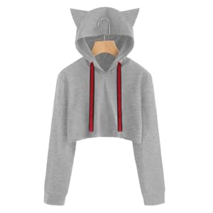 cat hoodie with ears amazon