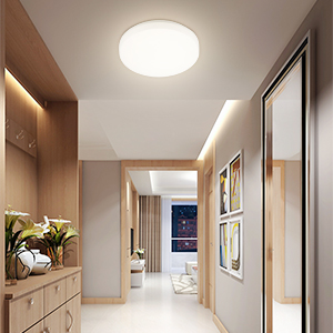 LED Deckenleuchte mit Bewegungsmelder, 18W 1800LM Deckenlampe mit