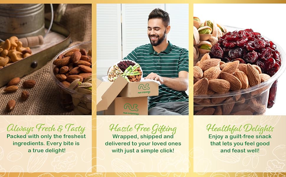 gourmet gift baskets - nuttin' says yum better