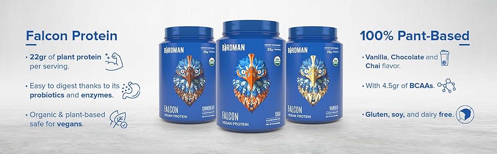 Falcon Protein, Vegan Protein, Plant Based Protein, Take Flight, Veggie Protein, Plant Based Protein