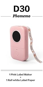 Phomemo d30 Bluetooth label maker
