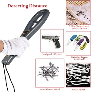 Hand Held Metal Detector